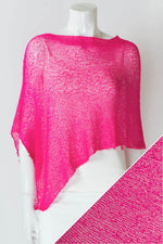 Load image into Gallery viewer, Pink shawl on a mannequin with a white background
