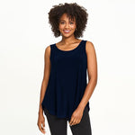 Load image into Gallery viewer, Scoop Neck Smile Hem Tank
