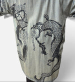 Load image into Gallery viewer, Dragon Denim Kimono
