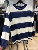 Load image into Gallery viewer, Natasha Knit  Ocean Stripe
