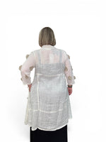 Load image into Gallery viewer, Linen Jacket with Polka
