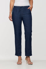 Load image into Gallery viewer, Straight Leg Slip On Cargo Pant
