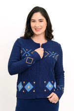 Load image into Gallery viewer, Olivia Sweater Indigo
