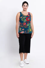 Load image into Gallery viewer, Avalon Tank | Teal Fantasy

