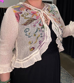 Load image into Gallery viewer, Painted Petals Bolero
