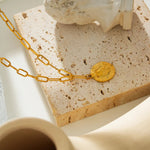 Load image into Gallery viewer, Bilbao Necklace | Coin
