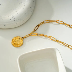 Bilbao Necklace | Coin