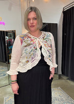 Load image into Gallery viewer, Painted Petals Bolero
