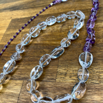 Load image into Gallery viewer, Quartz &amp; Light Amethyst Necklace
