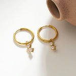 Load image into Gallery viewer, Retro Inspired Mini Hoops
