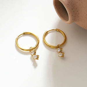 Retro Inspired Mini Hoops