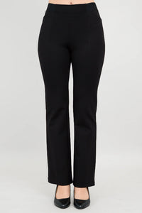 Black pants on a white background