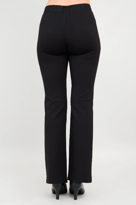 Black pants on a white background