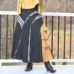 Load image into Gallery viewer, Dramatic Denim Skirt
