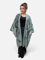 Load image into Gallery viewer, Dragon Denim Kimono
