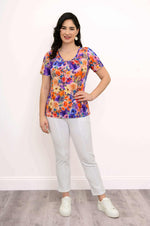 Load image into Gallery viewer, Emery Top | Violet Fiesta
