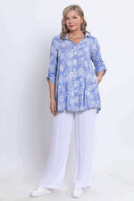 Load image into Gallery viewer, Celine Blouse | Peri Teatime
