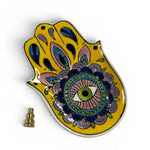 Load image into Gallery viewer, Hamsa Hand Ceramic Dish
