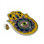 Load image into Gallery viewer, Hamsa Hand Ceramic Dish
