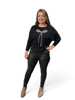 Load image into Gallery viewer, Sparkle Bow Sweater
