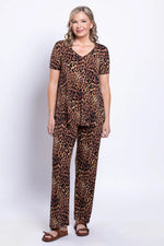 Load image into Gallery viewer, Jackie S/S | Chocolate Leopard
