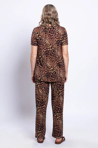 Jackie S/S | Chocolate Leopard