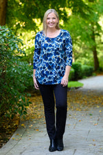 Load image into Gallery viewer, Jazz 3/4 Top | Blue Wind
