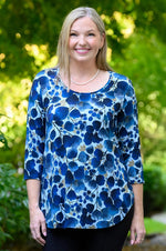 Load image into Gallery viewer, Jazz 3/4 Top | Blue Wind
