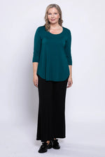 Load image into Gallery viewer, Jazz 3/4 Top | Teal
