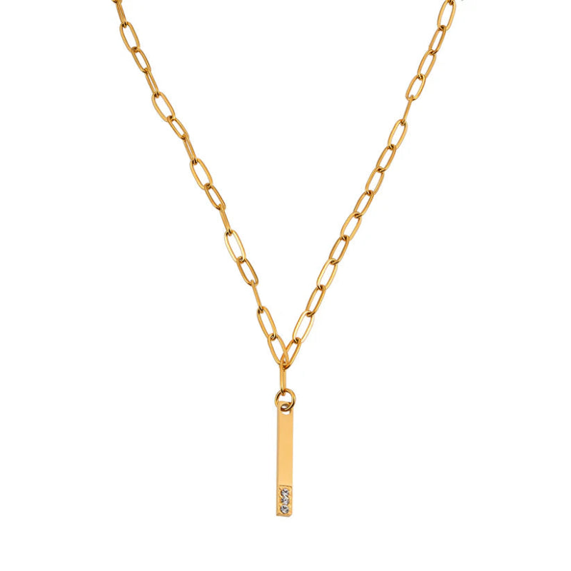 Paper-Clip Chain and Bar