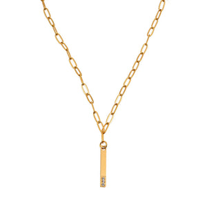 Paper-Clip Chain and Bar