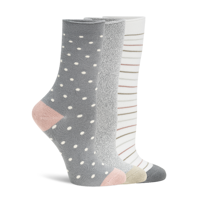 Recycled Powder Crew Sock - 3 Pack