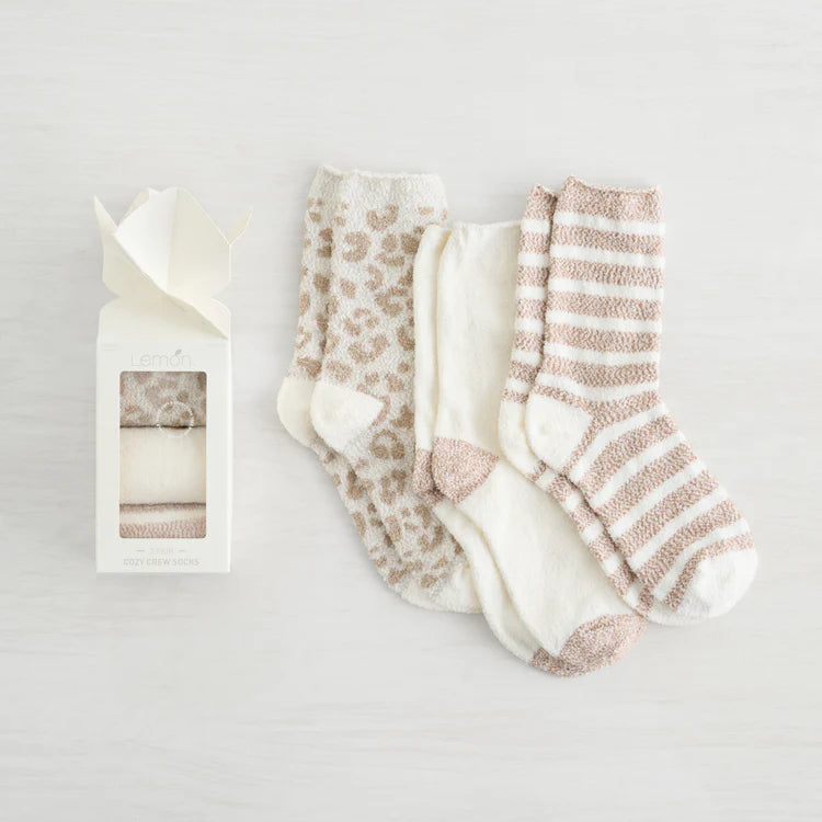 3-Pack Crew Sock Gift Box
