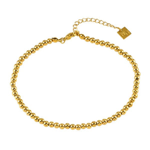 MANAMI: Ball-Beads Contemporary Chain Anklet