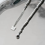 Load image into Gallery viewer, MANAMI: Ball-Beads Contemporary Chain Anklet
