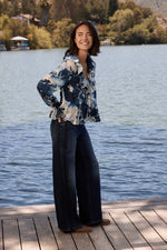 Load image into Gallery viewer, Teresa Wide Leg Tuxedo
