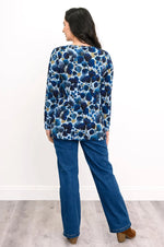Load image into Gallery viewer, Margie Top | Blue Wind
