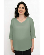 Load image into Gallery viewer, Minna Blouse | Sage
