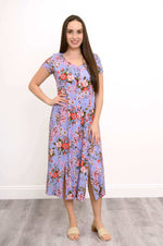 Load image into Gallery viewer, Morgan Dress Red Rosebud
