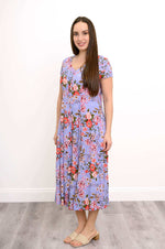 Load image into Gallery viewer, Morgan Dress Red Rosebud
