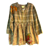 Load image into Gallery viewer, Mushroom Peplum Button Up
