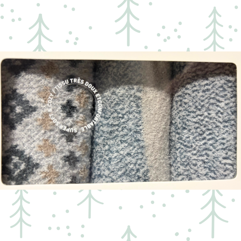 3-Pack Crew Sock Gift Box