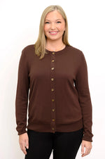 Load image into Gallery viewer, Oakly Cardi | Chocolate
