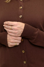 Load image into Gallery viewer, Oakly Cardi | Chocolate
