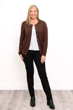 Load image into Gallery viewer, Oakly Cardi | Chocolate
