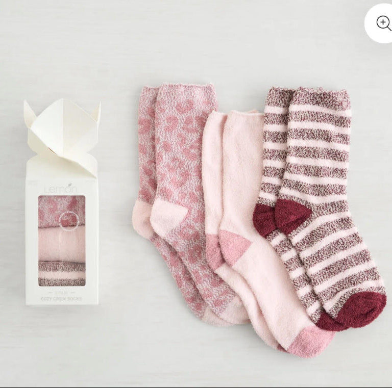 3-Pack Crew Sock Gift Box