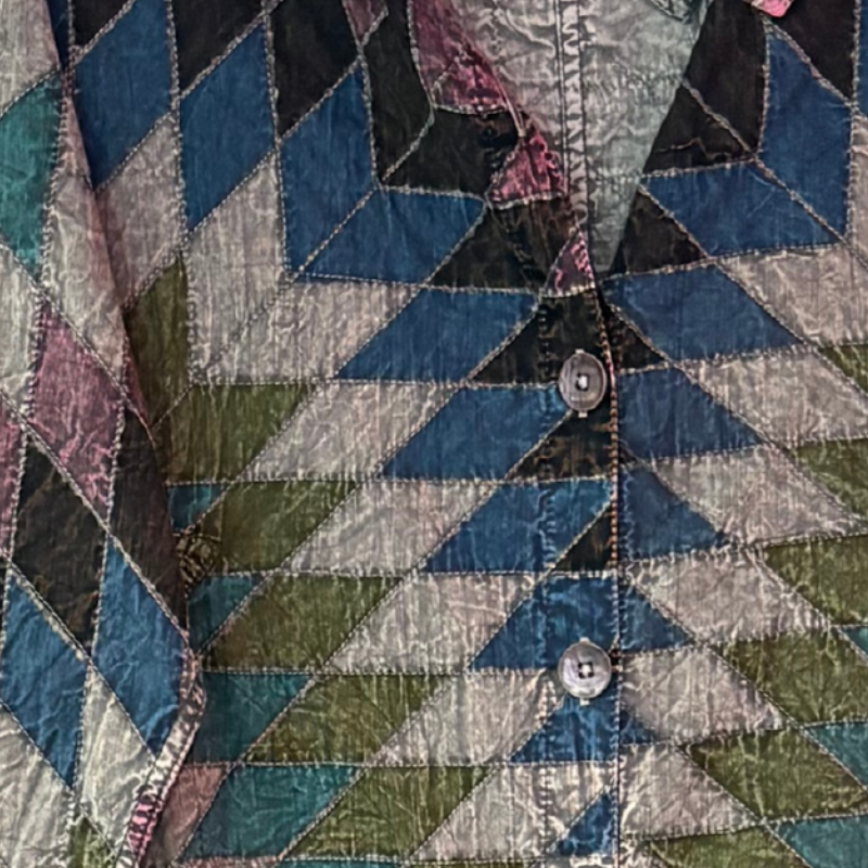 Diamond Patchwork Jacket