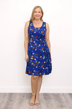 Load image into Gallery viewer, Sara Dress | Lapis Field
