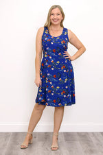 Load image into Gallery viewer, Sara Dress | Lapis Field
