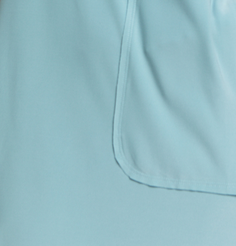 Flirty Peplum Slvls | Stone Blue